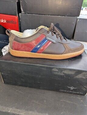 Creative Recreation Cesario Lo, Camel/Nubuck Leather Shoes, Men's 10, New